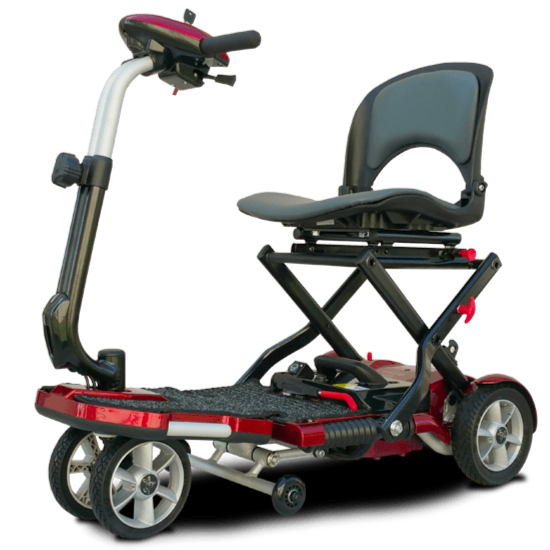 EV Rider Transport Plus 4-Wheel Foldable Travel Mobility Scooter