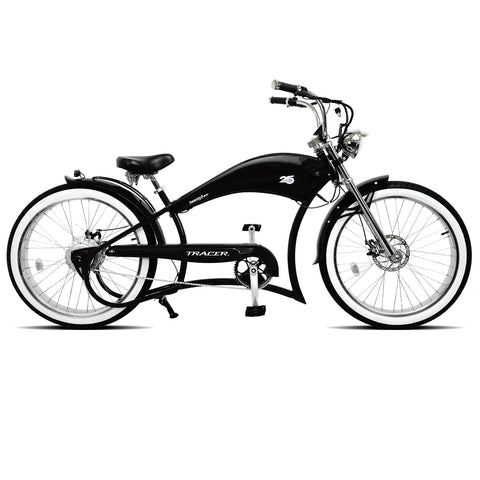 Tracer Twenty5 GT 500W Motorcycle-Style Stretch Chopper Electric Bike