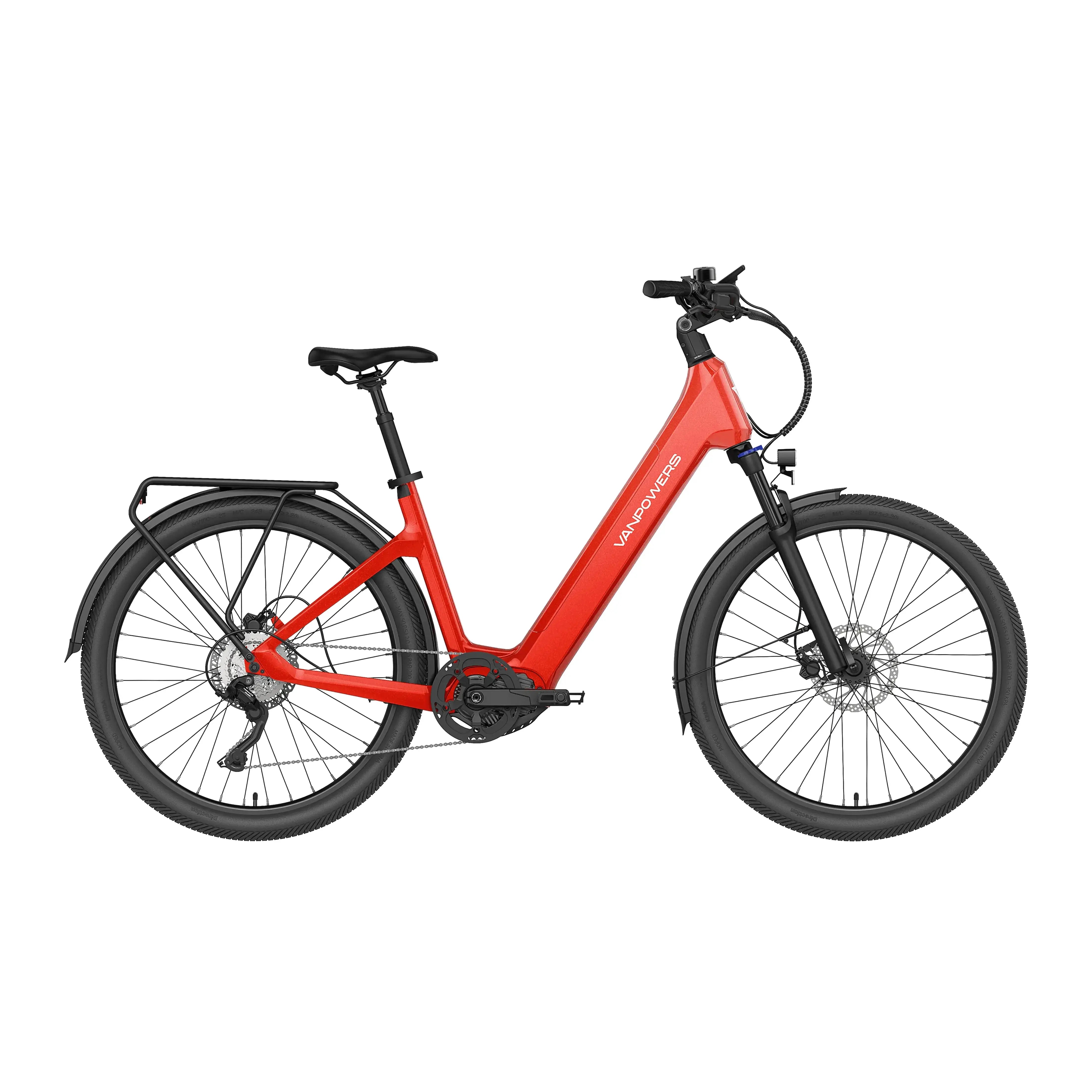 Vanpowers UrbanGlide Ultra Step Thru Mid Drive Electric Bike  Electric Bikes Paradise
