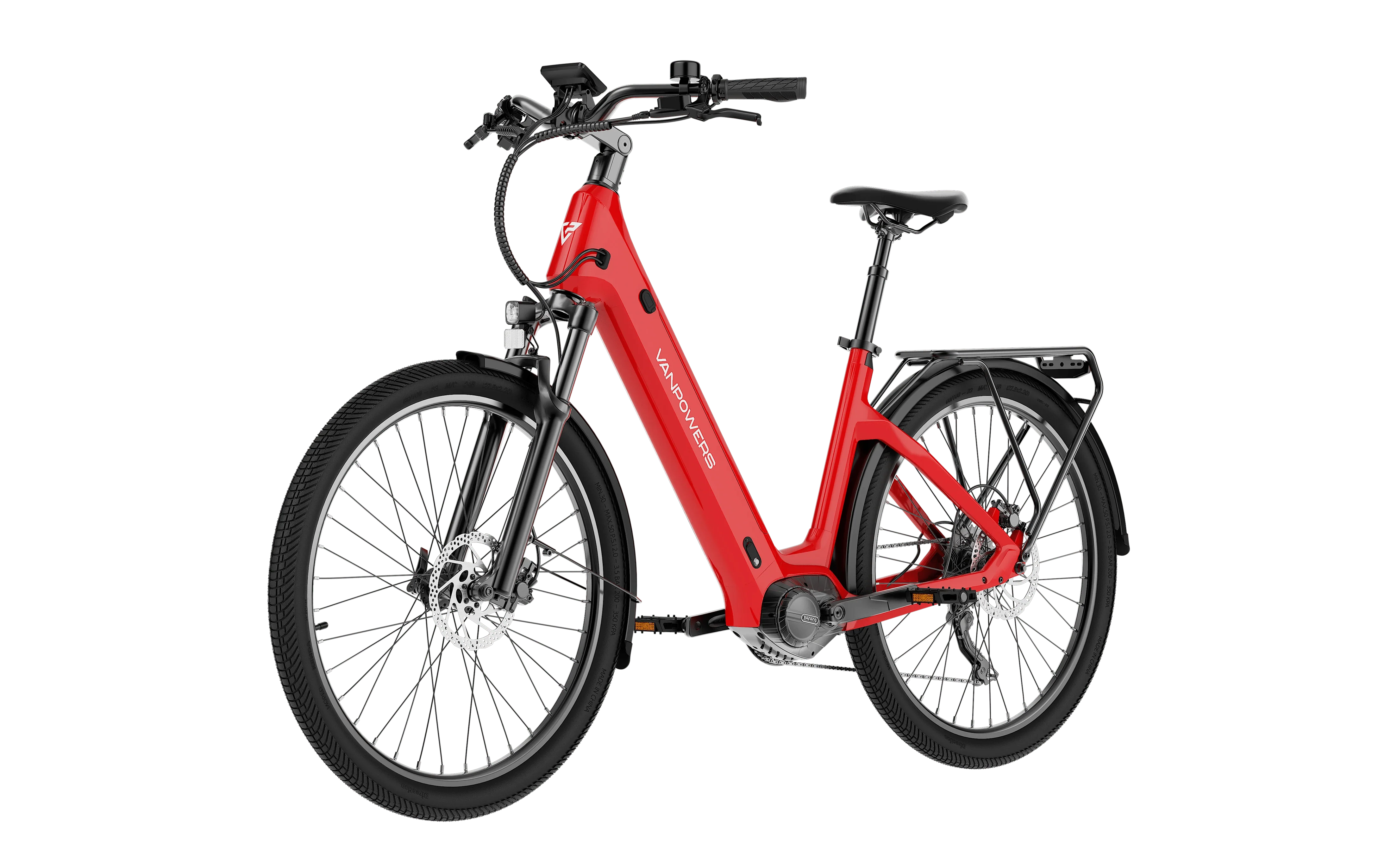 Vanpowers UrbanGlide Ultra Step Thru Mid Drive Electric Bike