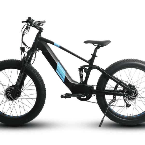 2 x eunorau defender s 48v/14ah 1500w awd electric mountain bike