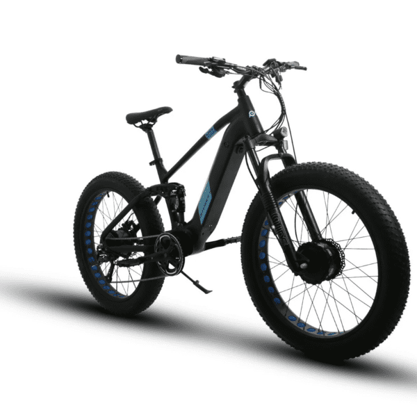 2 x eunorau defender s 48v/14ah 1500w awd electric mountain bike