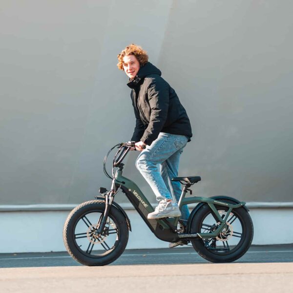 pony compact step thru electric bike
