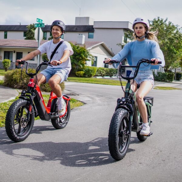 pony compact step thru electric bike