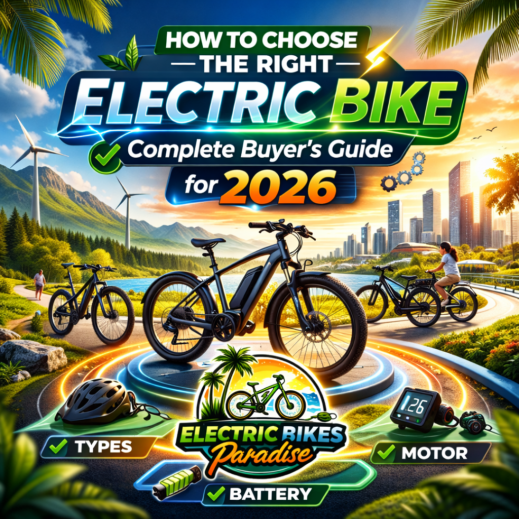 How to Choose the Right Electric Bike: Complete Buyer's Guide for 2026