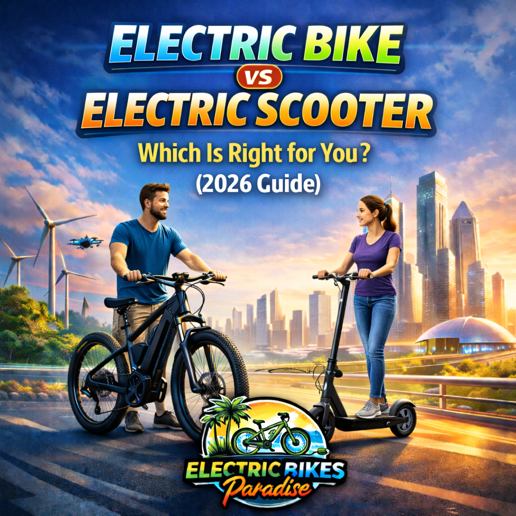 Electric Bike vs Electric Scooter: Which Is Right for You? (2026 Guide)