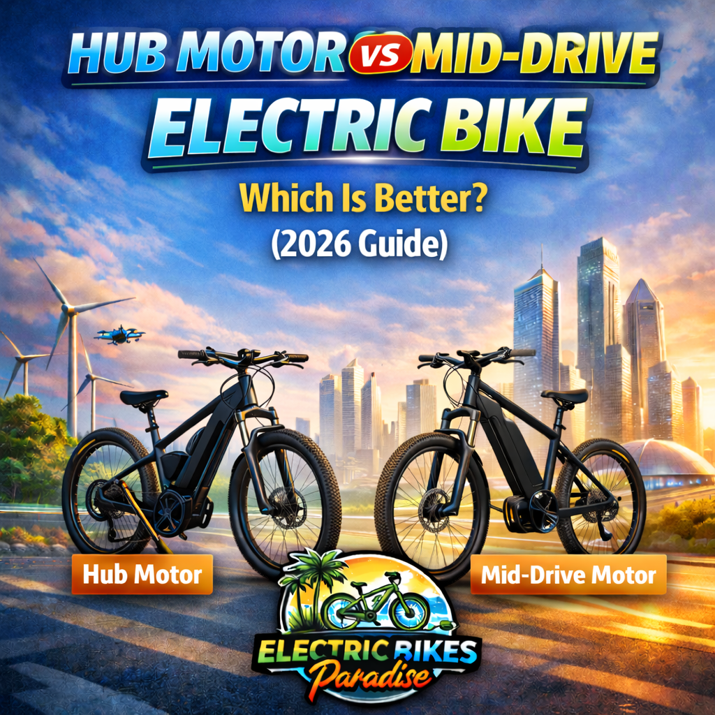 Hub Motor vs Mid-Drive Electric Bike: Which Is Better? (2026 Guide)