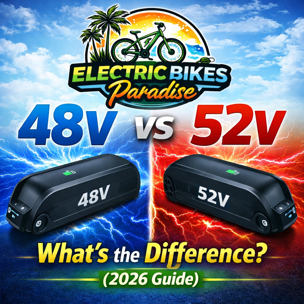 48V vs 52V Electric Bike Battery: What's the Difference? (2026 Guide)