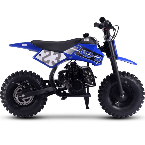 mototec big supermoto 50cc 2 stroke kids dirt bike