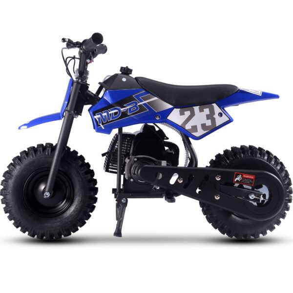 mototec big supermoto 50cc 2 stroke kids dirt bike