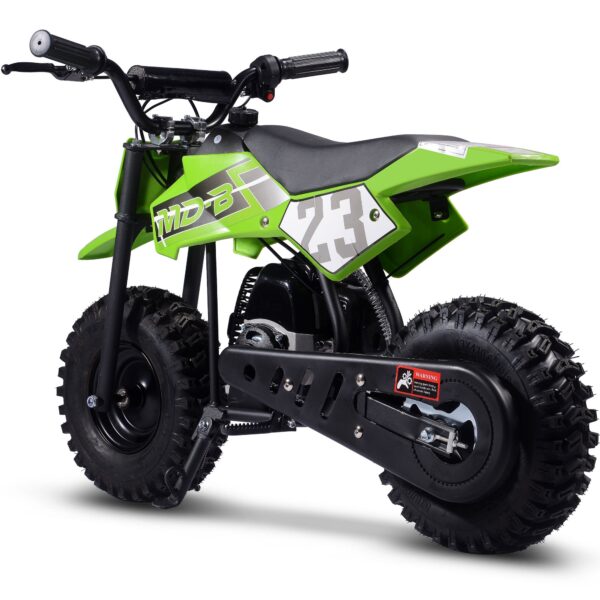 mototec big supermoto 50cc 2 stroke kids dirt bike