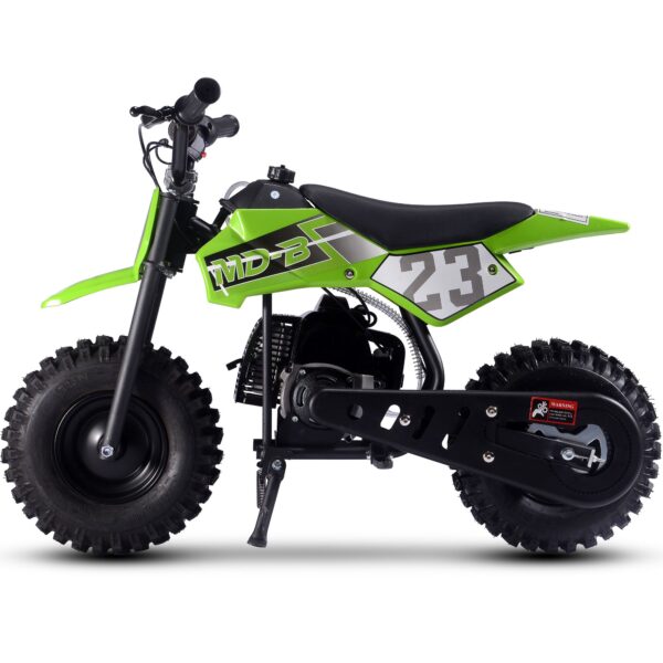 mototec big supermoto 50cc 2 stroke kids dirt bike