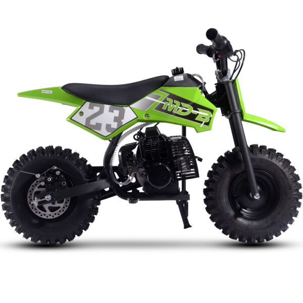 mototec big supermoto 50cc 2 stroke kids dirt bike