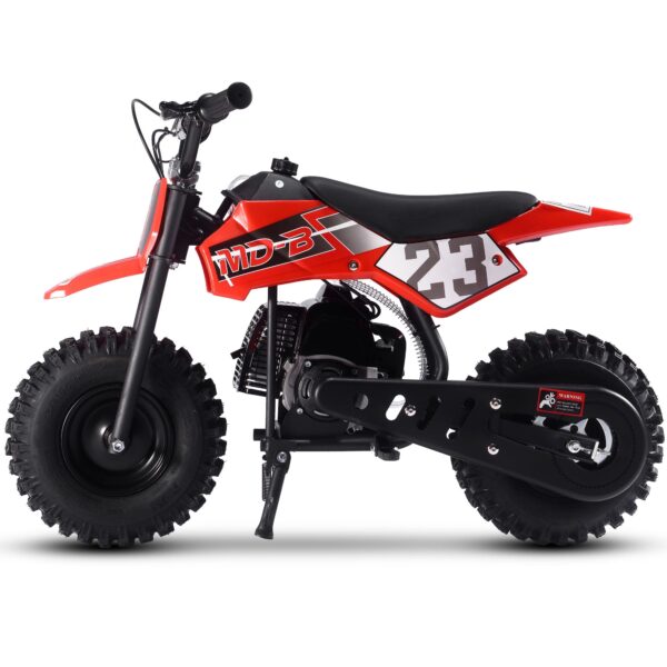 mototec big supermoto 50cc 2 stroke kids dirt bike