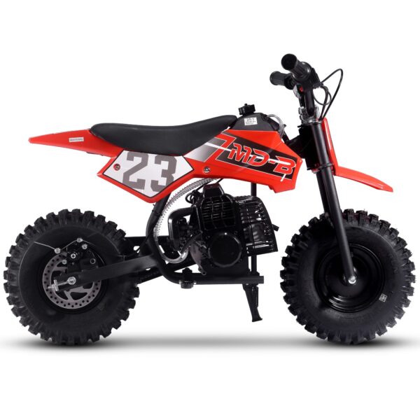 mototec big supermoto 50cc 2 stroke kids dirt bike