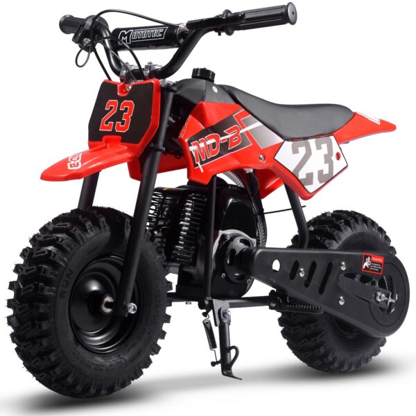 mototec big supermoto 50cc 2 stroke kids dirt bike