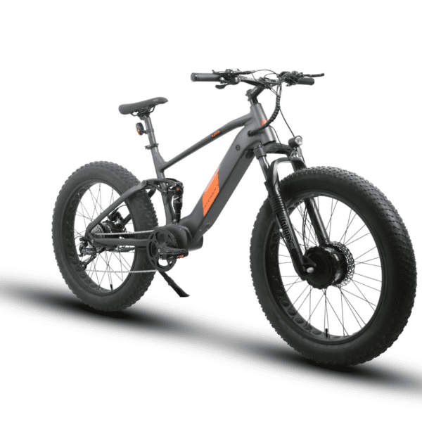 2 x eunorau defender s 48v/14ah 1500w awd electric mountain bike