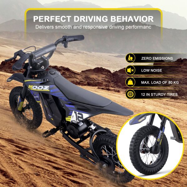 mototec 36v/4ah 300w (hp122e) electric dirt bike
