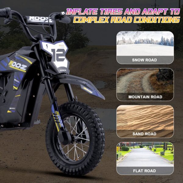 mototec 36v/4ah 300w (hp122e) electric dirt bike