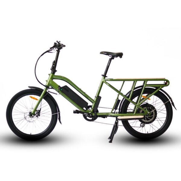 eunorau max cargo 48v/11.6ah 750w dual battery electric cargo bike