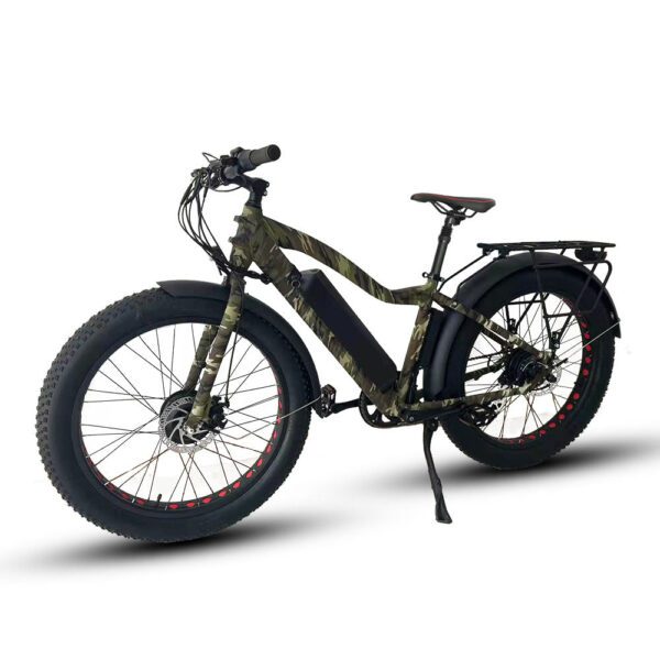 eunorau fat awd 48v 15.6ah/25ah 600w all wheel drive fat tire electric bike
