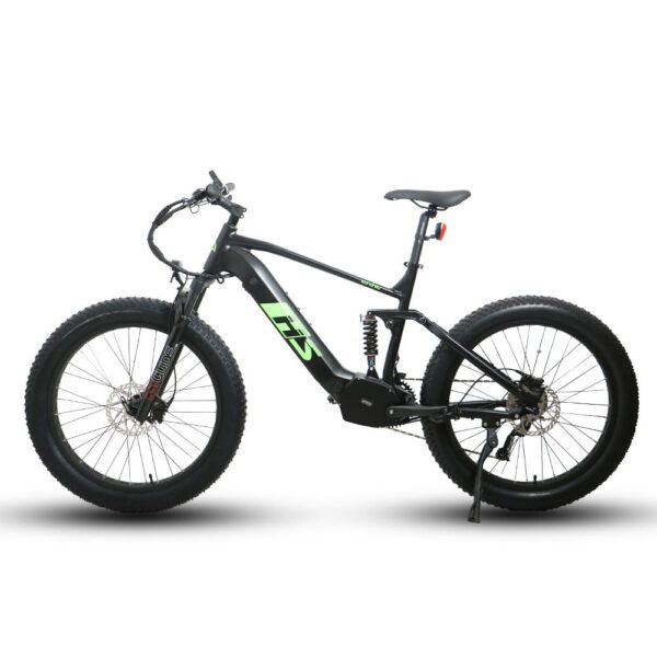 2 x eunorau fat hs 48v/14ah 1000w fat tire electric mountain bike