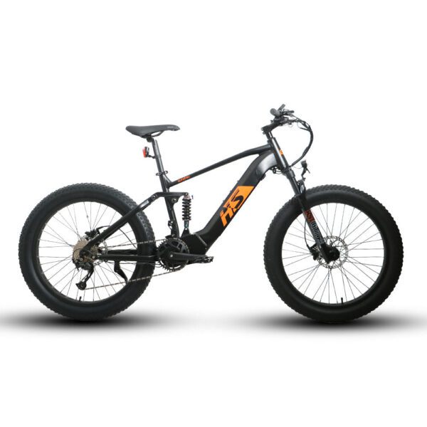 2 x eunorau fat hs 48v/14ah 1000w fat tire electric mountain bike