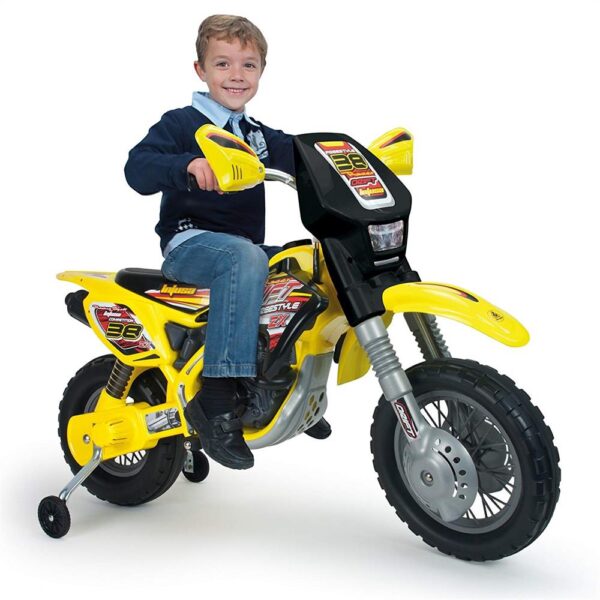 injusa drift zx 12v dirt bike ride on