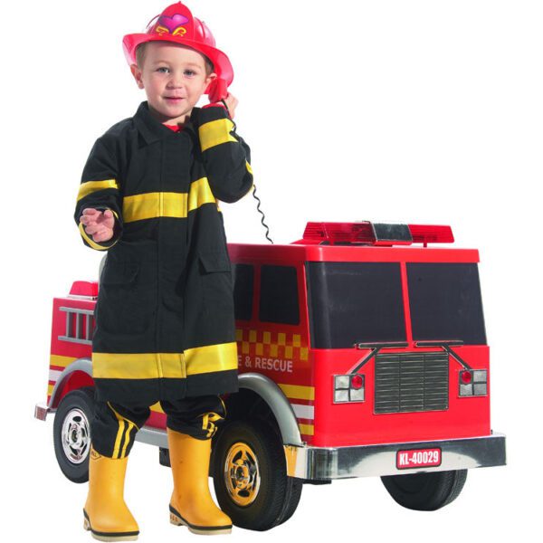 kalee fire truck 12v ride on