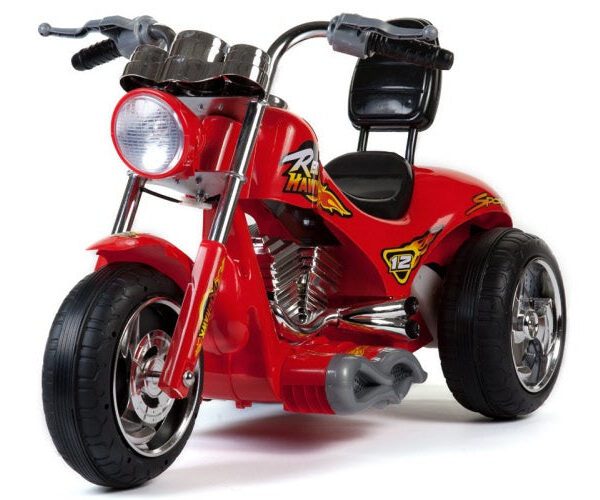 mini motos red hawk motorcycle 12v ride on