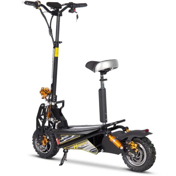 mototec ares 48v/12ah 1600w electric scooter