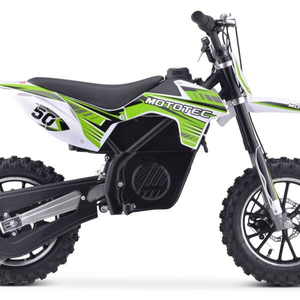 mototec gazella 24v/12ah 500w electric dirt bike