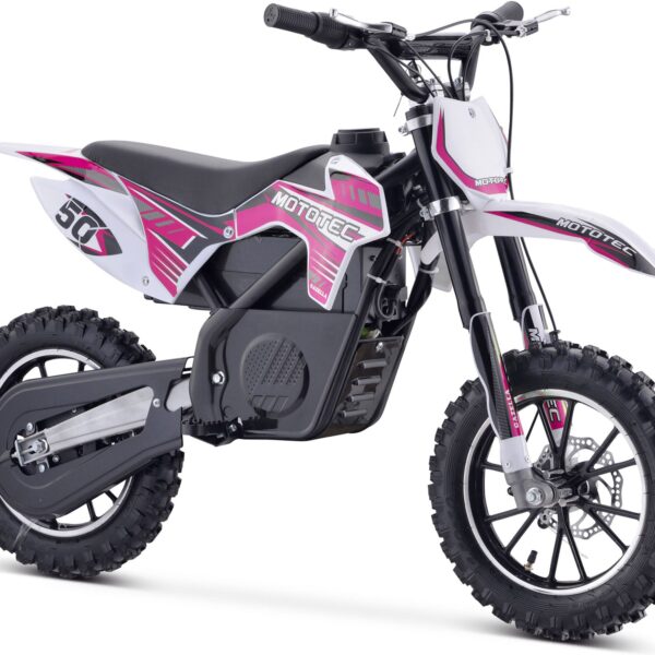 mototec gazella 24v/12ah 500w electric dirt bike