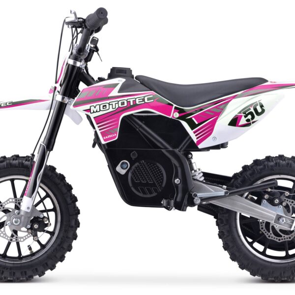 mototec gazella 24v/12ah 500w electric dirt bike