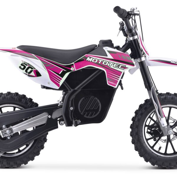 mototec gazella 24v/12ah 500w electric dirt bike