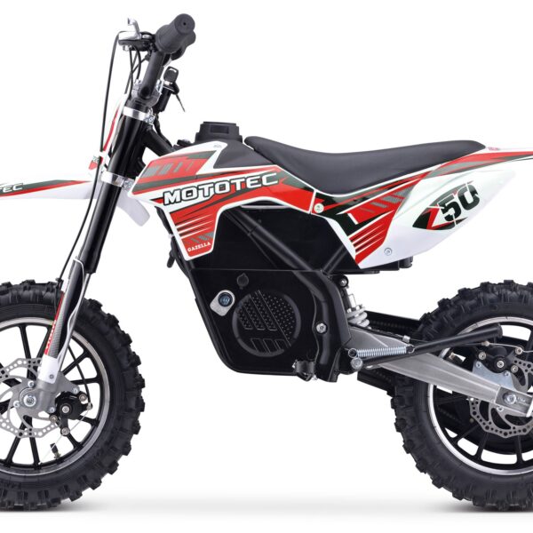 mototec gazella 24v/12ah 500w electric dirt bike