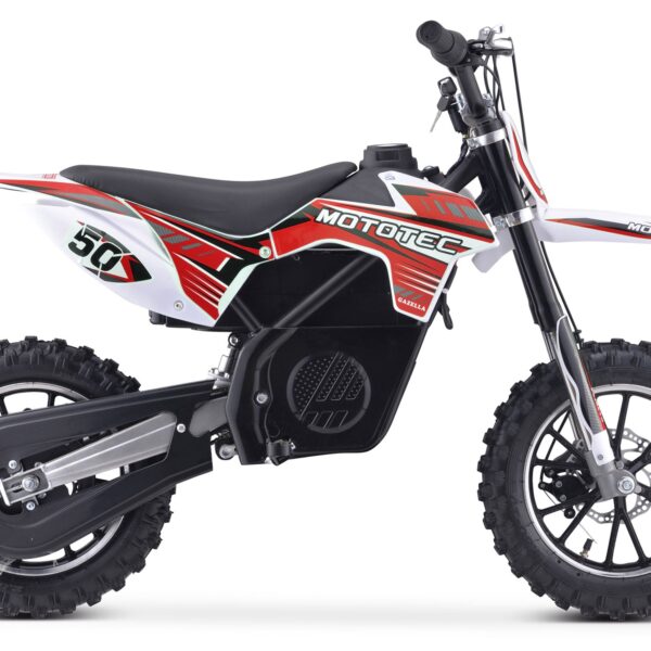 mototec gazella 24v/12ah 500w electric dirt bike