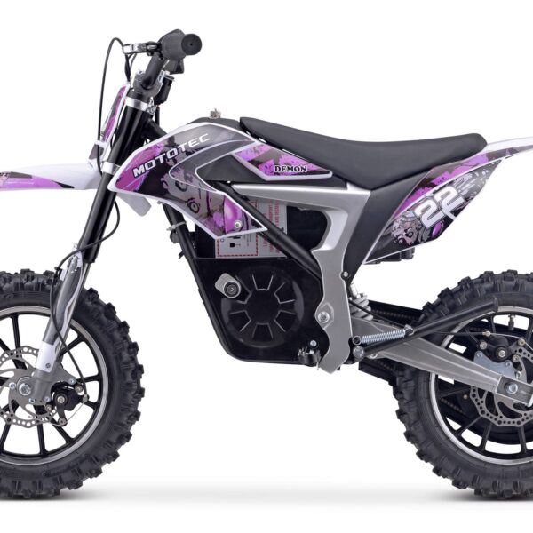mototec demon 36v/8ah 790w lithium electric dirt bike