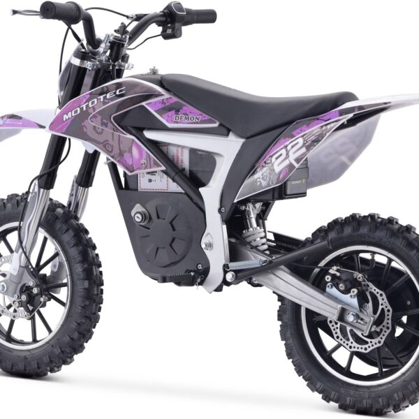 mototec demon 36v/8ah 790w lithium electric dirt bike