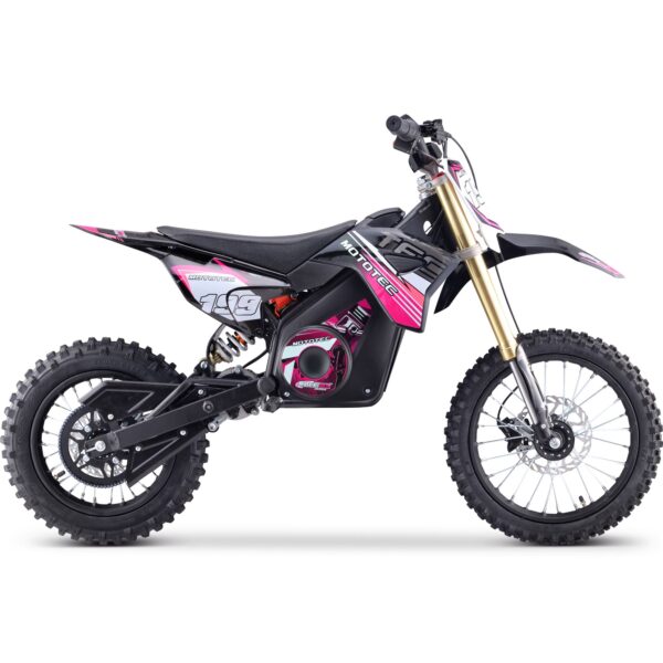 mototec pro 48v/13ah 1800w off road electric dirt bike