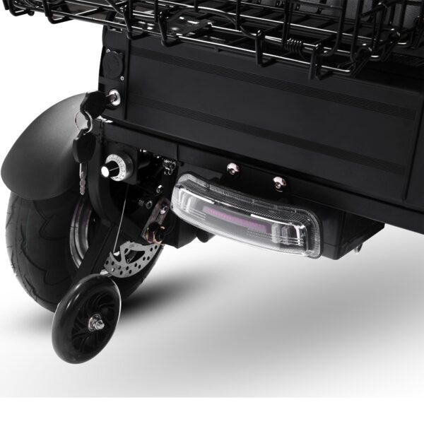 mototec folding mobility electric trike 48v/15.6ah 1000w dual motor