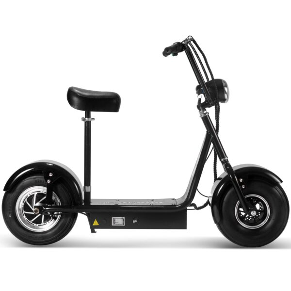 mototec fatboy 48v/12ah 800w electric scooter