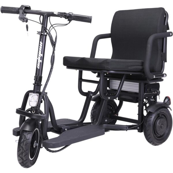 mototec folding mobility electric trike 48v/10ah 700w