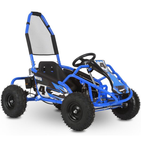 mototec mud 98cc go kart full suspension