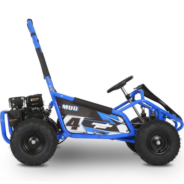 mototec mud 98cc go kart full suspension