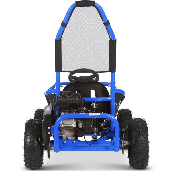 mototec mud 98cc go kart full suspension