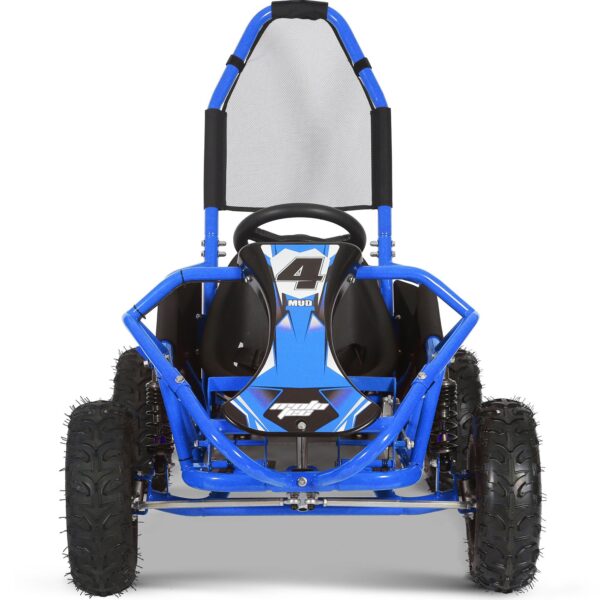 mototec mud 98cc go kart full suspension