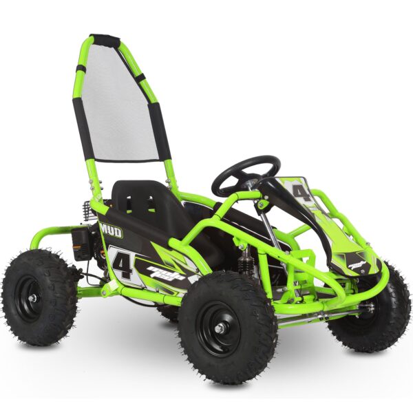 mototec mud 98cc go kart full suspension