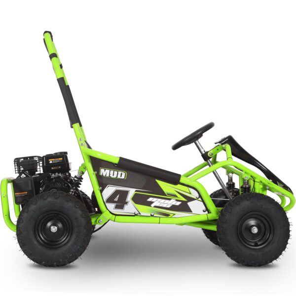 mototec mud 98cc go kart full suspension