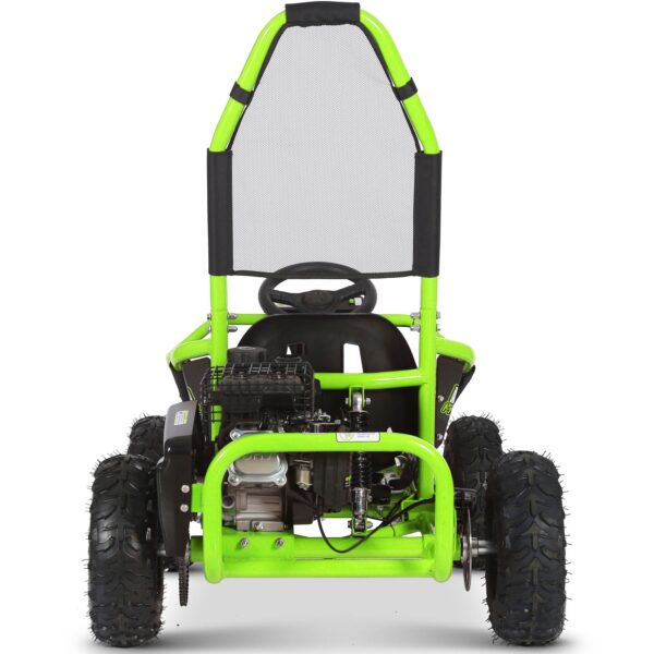 mototec mud 98cc go kart full suspension